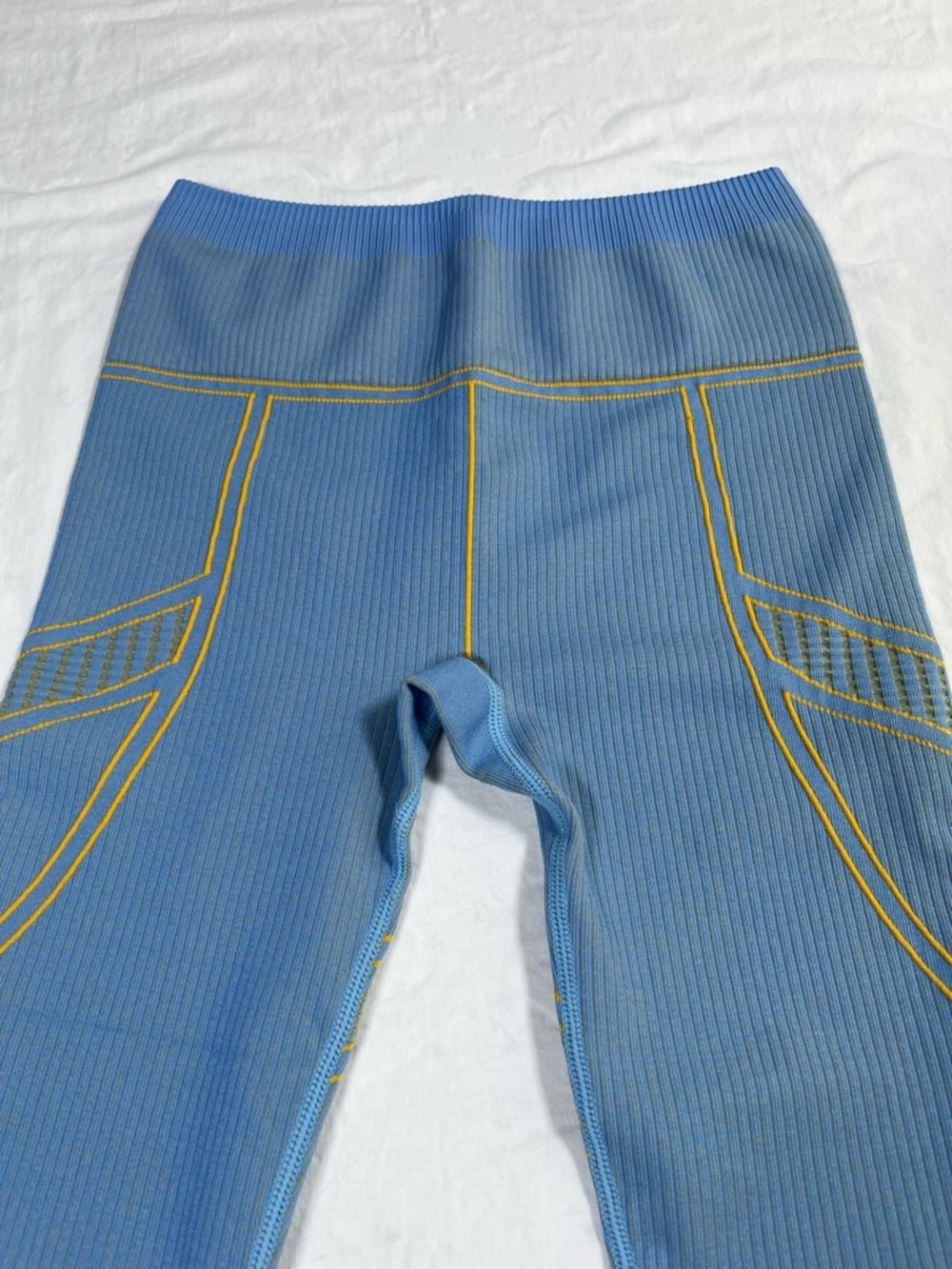 Fabletics 2 pc Ribbed Set Extra Small Sports Bra and Small Leggings - Picture 13 of 15